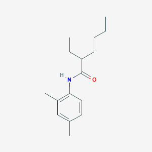molecular formula C16H25NO B312270 N-(2,4-dimethylphenyl)-2-ethylhexanamide 