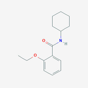 molecular formula C15H21NO2 B312273 N-cyclohexyl-2-ethoxybenzamide 