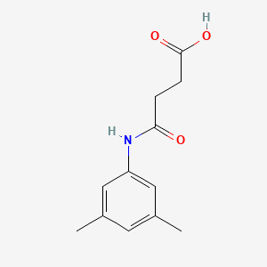 molecular formula C12H15NO3 B3122772 4-(3,5-Dimethylanilino)-4-oxobutanoic acid CAS No. 303770-90-3