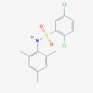 molecular formula C15H15Cl2NO2S B312280 2,5-dichloro-N-(2,4,6-trimethylphenyl)benzenesulfonamide 