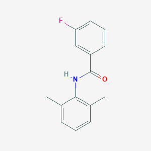 molecular formula C15H14FNO B312284 N-(2,6-dimethylphenyl)-3-fluorobenzamide 