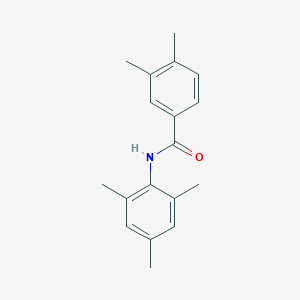 molecular formula C18H21NO B312295 N-mesityl-3,4-dimethylbenzamide 
