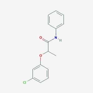 2-(3-chlorophenoxy)-N-phenylpropanamide