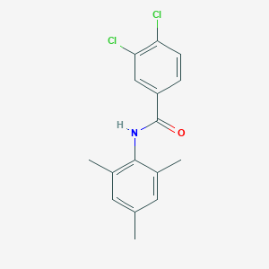 molecular formula C16H15Cl2NO B312298 3,4-dichloro-N-mesitylbenzamide 