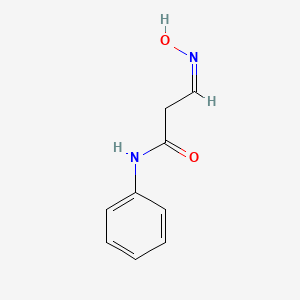 3-(hydroxyimino)-N-phenylpropanamide