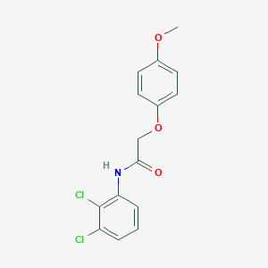 molecular formula C15H13Cl2NO3 B312307 N-(2,3-dichlorophenyl)-2-(4-methoxyphenoxy)acetamide 