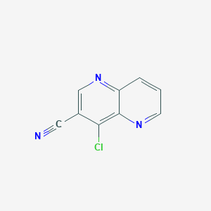 4-Chloro-1,5-naphthyridine-3-carbonitrile