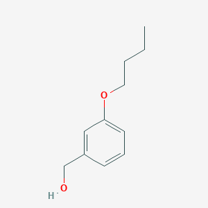 molecular formula C11H16O2 B3123201 3-n-Butoxybenzyl alcohol CAS No. 30609-21-3
