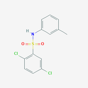 2,5-dichloro-N-(3-methylphenyl)benzenesulfonamide