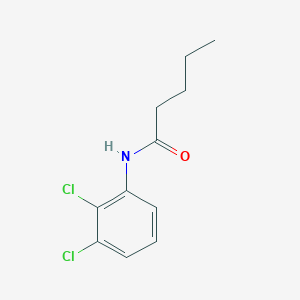 molecular formula C11H13Cl2NO B312326 N-(2,3-dichlorophenyl)pentanamide 