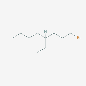 molecular formula C10H21B B3123281 1-Bromo-4-ethyloctane CAS No. 306972-63-4