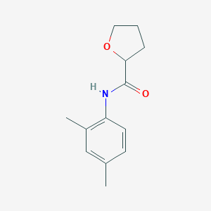 molecular formula C13H17NO2 B312337 N-(2,4-dimethylphenyl)oxolane-2-carboxamide 