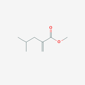 molecular formula C8H14O2 B3123409 Methyl 4-methyl-2-methylidenepentanoate CAS No. 3070-69-7