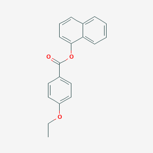 molecular formula C19H16O3 B312346 1-Naphthyl 4-ethoxybenzoate 