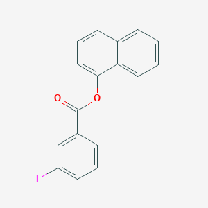 molecular formula C17H11IO2 B312350 1-Naphthyl 3-iodobenzoate 