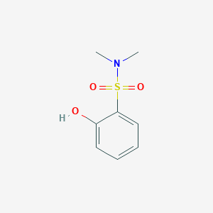 molecular formula C8H11NO3S B3123585 2-Hydroxy-n,n-dimethylbenzene-1-sulfonamide CAS No. 30988-90-0