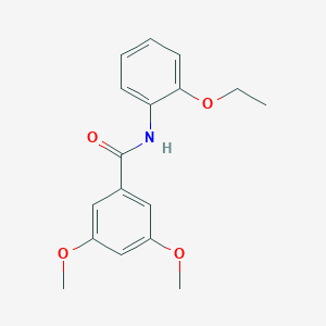 molecular formula C17H19NO4 B312365 N-(2-ethoxyphenyl)-3,5-dimethoxybenzamide 