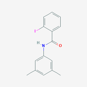 molecular formula C15H14INO B312366 N-(3,5-dimethylphenyl)-2-iodobenzamide 