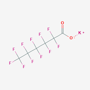molecular formula C6F11KO2 B3123663 全氟己酸钾 CAS No. 3109-94-2