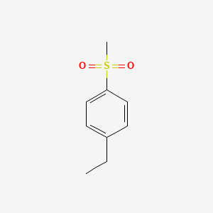 molecular formula C9H12O2S B3123717 4-乙基苯甲基砜 CAS No. 31218-79-8