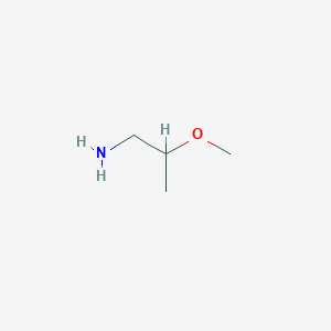 molecular formula C4H11NO B3123743 2-Methoxypropan-1-amine CAS No. 3124-96-7