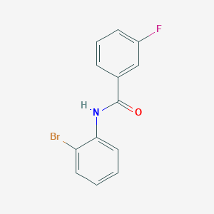 N-(2-bromophenyl)-3-fluorobenzamide