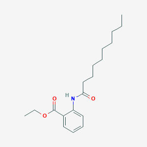 Ethyl 2-(decanoylamino)benzoate