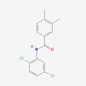 molecular formula C15H13Cl2NO B312385 N-(2,5-dichlorophenyl)-3,4-dimethylbenzamide 