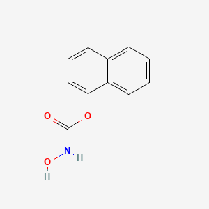 molecular formula C11H9NO3 B3123874 Naphthalen-1-yl hydroxycarbamate CAS No. 31335-33-8