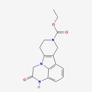 molecular formula C16H17N3O3 B3123909 Lumat-004 CAS No. 313544-31-9