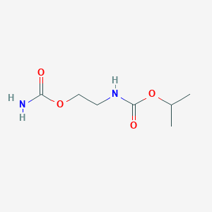 Propan-2-yl [2-(carbamoyloxy)ethyl]carbamate (non-preferred name)