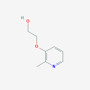 molecular formula C8H11NO2 B3123929 2-((2-Methylpyridin-3-yl)oxy)ethanol CAS No. 313656-68-7