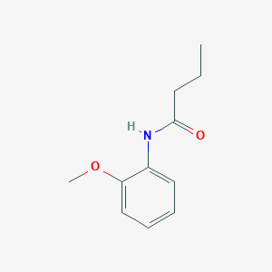 molecular formula C11H15NO2 B312394 N-(2-methoxyphenyl)butanamide 