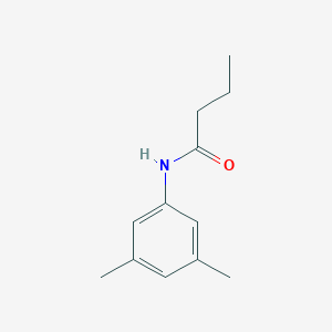 molecular formula C12H17NO B312399 N-(3,5-dimethylphenyl)butanamide 