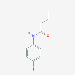 molecular formula C10H12INO B312400 N-(4-iodophenyl)butanamide 