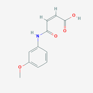 (2Z)-4-[(3-methoxyphenyl)amino]-4-oxobut-2-enoic acid