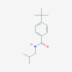 molecular formula C15H23NO B312403 4-tert-butyl-N-isobutylbenzamide 