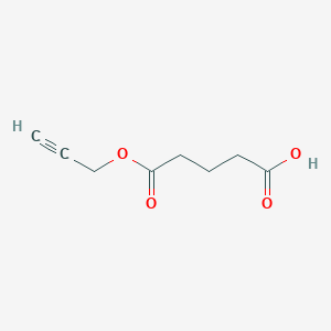 B3124045 Pentanedioic acid monoprop-2-ynyl ester CAS No. 314767-51-6