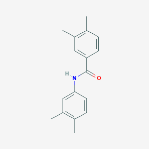 molecular formula C17H19NO B312405 N-(3,4-dimethylphenyl)-3,4-dimethylbenzamide 