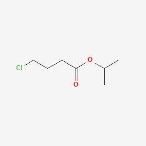 molecular formula C7H13ClO2 B3124099 Propan-2-yl 4-chlorobutanoate CAS No. 3153-34-2