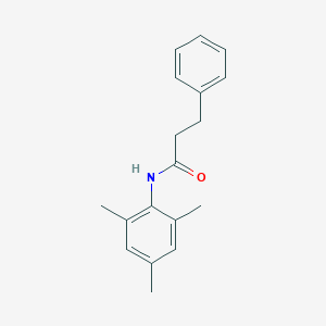molecular formula C18H21NO B312412 N-mesityl-3-phenylpropanamide 