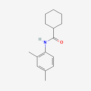 molecular formula C15H21NO B3124142 N-(2,4-dimethylphenyl)cyclohexanecarboxamide CAS No. 315712-15-3