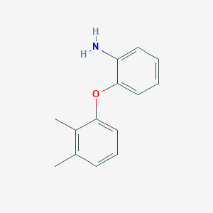 molecular formula C14H15NO B3124197 2-(2,3-Dimethylphenoxy)aniline CAS No. 3169-78-6