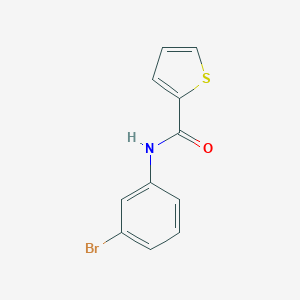 molecular formula C11H8BrNOS B312422 N-(3-bromophenyl)thiophene-2-carboxamide 