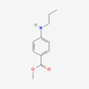 molecular formula C11H15NO2 B3124220 Methyl 4-(propylamino)benzoate CAS No. 317321-39-4