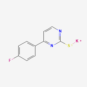 Potassium 4-(4-fluorophenyl)-2-pyrimidinethiolate