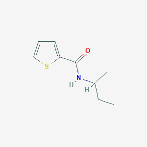 molecular formula C9H13NOS B312442 N-(sec-butyl)-2-thiophenecarboxamide 