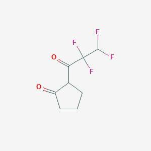 2-(2,2,3,3-Tetrafluoropropanoyl)cyclopentanone