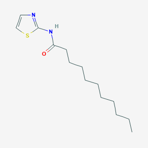 molecular formula C14H24N2OS B312451 N-(1,3-thiazol-2-yl)undecanamide 