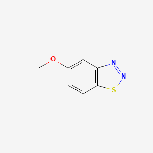 molecular formula C7H6N2OS B3124526 5-Methoxybenzo[d][1,2,3]thiadiazole CAS No. 31860-05-6